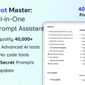 chatbot Master prompt